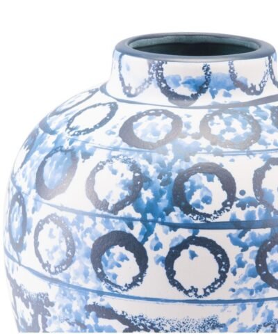 Zuo Ree Md Vase Blue & White