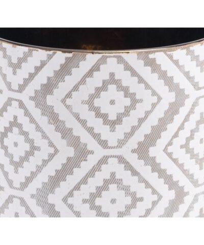 Zuo Llano Large Planter Gray & White