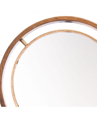 Zuo Round Gold Mirror
