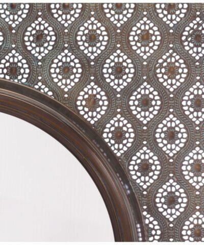 Zuo Plaque Mirror Antique Metal