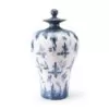 Mar Large Temple Jar Blue & White