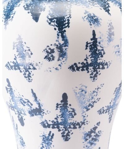 Mar Large Temple Jar Blue & White