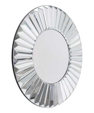 Zuo Waves Round Mirror Clear