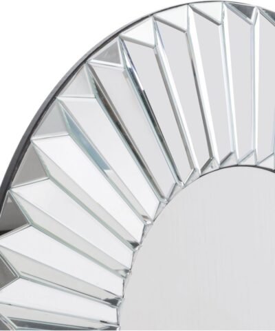 Zuo Waves Round Mirror Clear