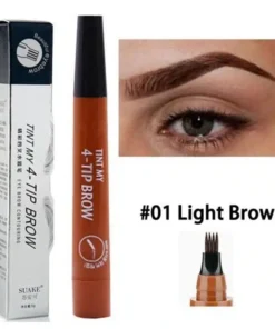 Microblading Eyebrow Pen Waterproof Fork Tip Eyebrow Tattoo Pencil Long Lasting Professional Fine Sketch Liquid Eye Brow Pencil