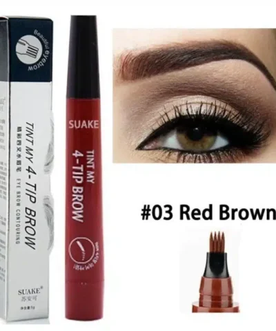 Microblading Eyebrow Pen Waterproof Fork Tip Eyebrow Tattoo Pencil Long Lasting Professional Fine Sketch Liquid Eye Brow Pencil