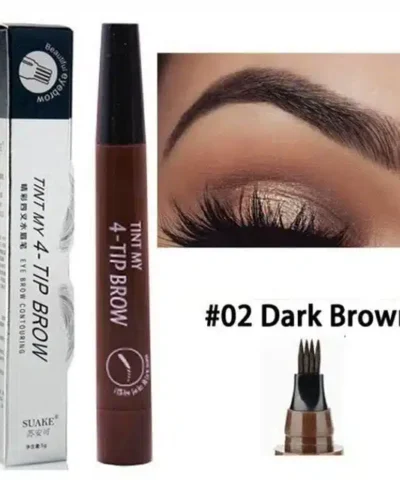 Microblading Eyebrow Pen Waterproof Fork Tip Eyebrow Tattoo Pencil Long Lasting Professional Fine Sketch Liquid Eye Brow Pencil