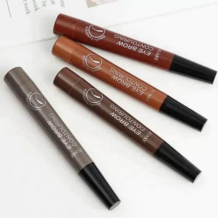 Microblading Eyebrow Pen Waterproof Fork Tip Eyebrow Tattoo Pencil Long Lasting Professional Fine Sketch Liquid Eye Brow Pencil