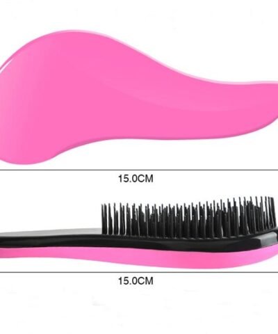 Detangling Hairbrush Comb Glide Thru No Pain For Curly, Wavy, Thick, Thin, Wet, Dry and Straight Hair