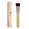 Golden Flat Top Foundation Kabuki Face Make Up Brushes