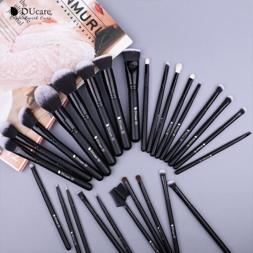 Makeup Brushes Set Foundation Eyeshadow Powder Brush Goat Hair Tools Kit