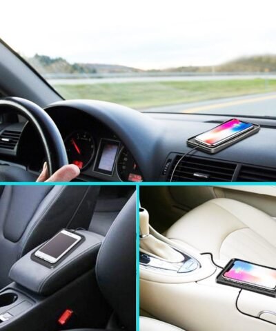 QI Car Wireless Charger for iPhone X 8 8 Plus , Samsung Galaxy