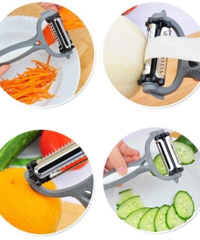 Multifunctional 360 Degree Rotary Vegetable & Fruit Peelers