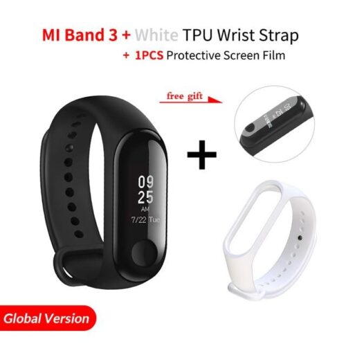 MiBand 3 Global Version Smart Bracelet Heart Rate Fitness Sports 0.78 inch