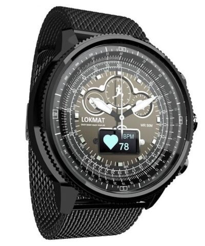 Lokmat Men's Bluetooth Sport Waterproof Pedometers Smartwatch for Ios Android Phone