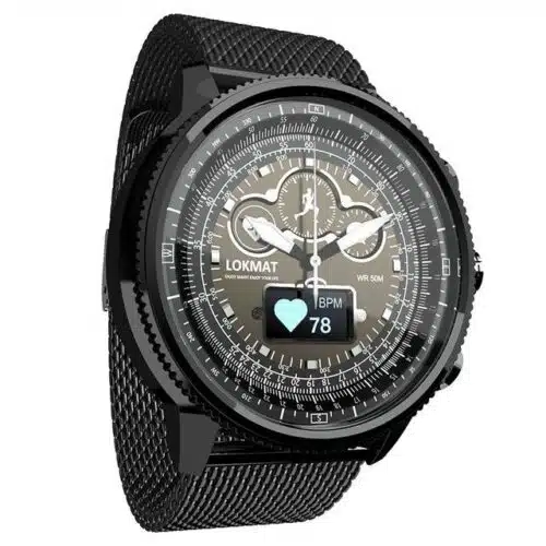 Lokmat Men's Bluetooth Sport Waterproof Pedometers Smartwatch for Ios Android Phone
