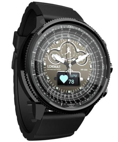 Lokmat Men's Bluetooth Sport Waterproof Pedometers Smartwatch for Ios Android Phone