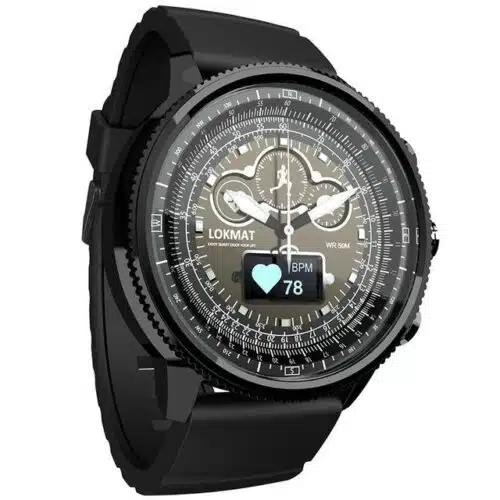 Lokmat Men's Bluetooth Sport Waterproof Pedometers Smartwatch for Ios Android Phone