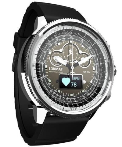 Lokmat Men's Bluetooth Sport Waterproof Pedometers Smartwatch for Ios Android Phone