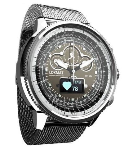 Lokmat Men's Bluetooth Sport Waterproof Pedometers Smartwatch for Ios Android Phone