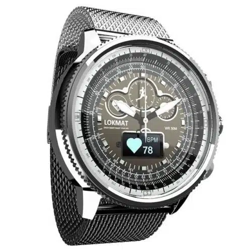 Lokmat Men's Bluetooth Sport Waterproof Pedometers Smartwatch for Ios Android Phone