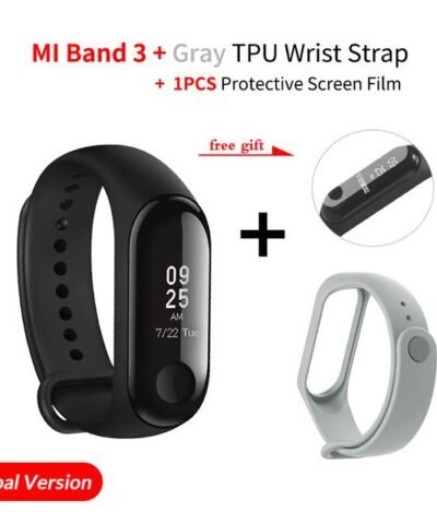 MiBand 3 Global Version Smart Bracelet Heart Rate Fitness Sports 0.78 inch
