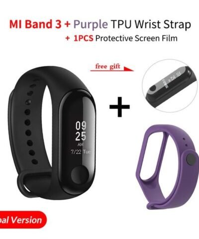 MiBand 3 Global Version Smart Bracelet Heart Rate Fitness Sports 0.78 inch