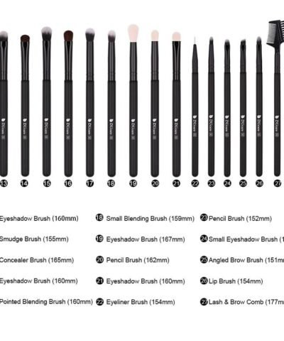 Makeup Brushes Set Foundation Eyeshadow Powder Brush Goat Hair Tools Kit