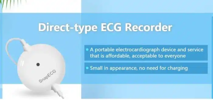 Pelvifine Portable Mini Wearable electrocardiogram ECG Monitor