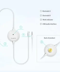 Pelvifine Portable Mini Wearable electrocardiogram ECG Monitor