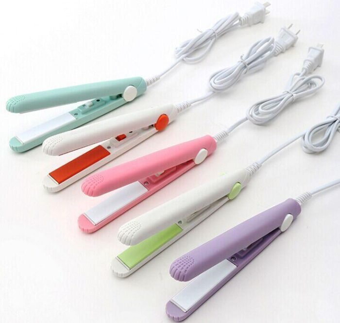 Mini Electronic Ceramic Hair Flat Iron