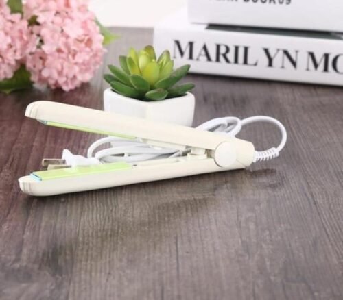 Mini Electronic Ceramic Hair Flat Iron