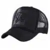 Men's Mesh Leopard Logo Curved Baseball Caps