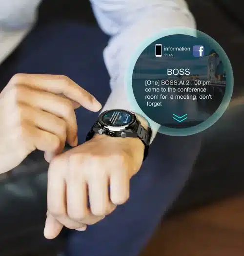 Lokmat  LK08 4G Smart Watch Android 7.1 MTK6739 3GB+32GB 400*400 AMOLED Screen 610mAh Battery GPS Smartwatch Men
