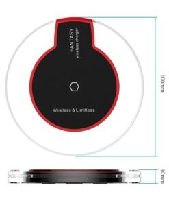Ultra Slim QI Wireless Fast Charger Universal Charging Pad