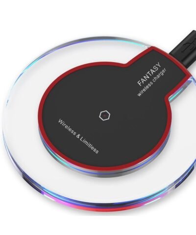 Ultra Slim QI Wireless Fast Charger Universal Charging Pad