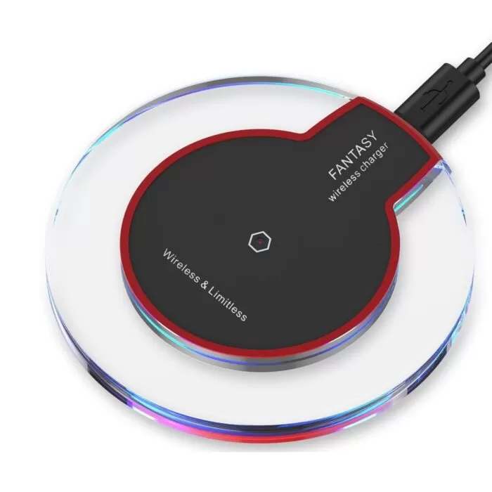 Ultra Slim QI Wireless Fast Charger Universal Charging Pad