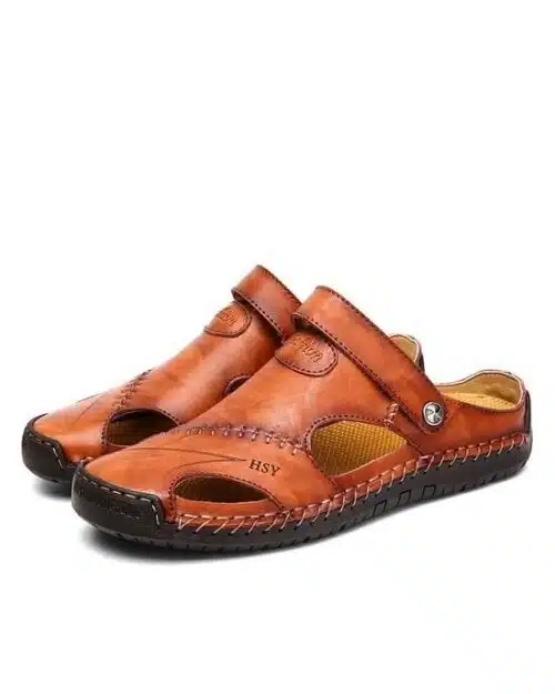 Men's Leather Classic Roman Sandals