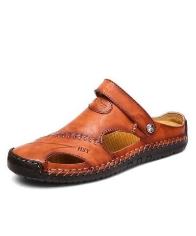 Men's Leather Classic Roman Sandals