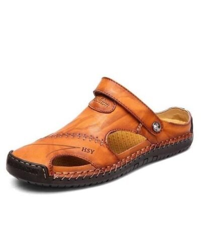 Men's Leather Classic Roman Sandals