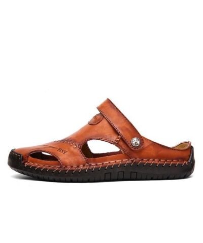 Men's Leather Classic Roman Sandals