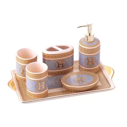 Luxury 6 Piece Bathroom Accessory Set