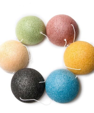 Konjac Konnyaku Exfoliator Cleansing Sponge Facial Care Makeup Tools