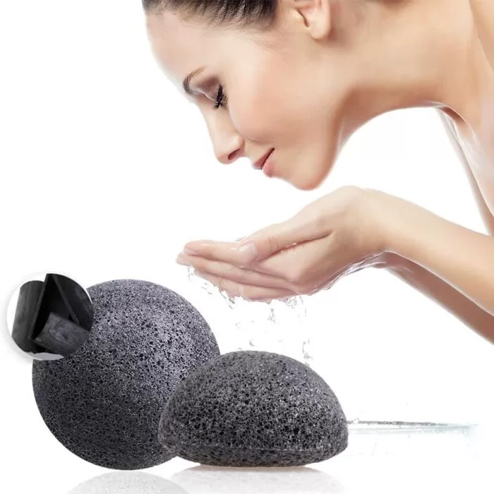 Konjac Konnyaku Exfoliator Cleansing Sponge Facial Care Makeup Tools