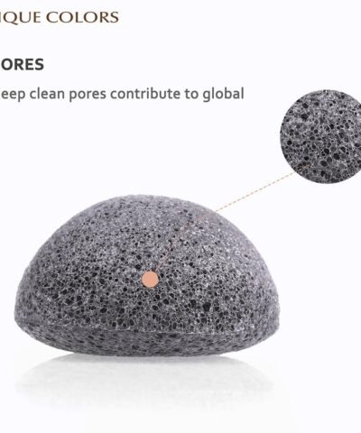 Konjac Konnyaku Exfoliator Cleansing Sponge Facial Care Makeup Tools