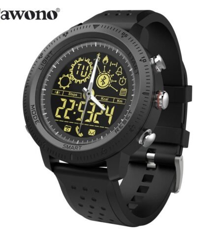 NX02 Smart Watch Luminous Dial Waterproof 5 ATM, Pedometer For IOS Android Phone