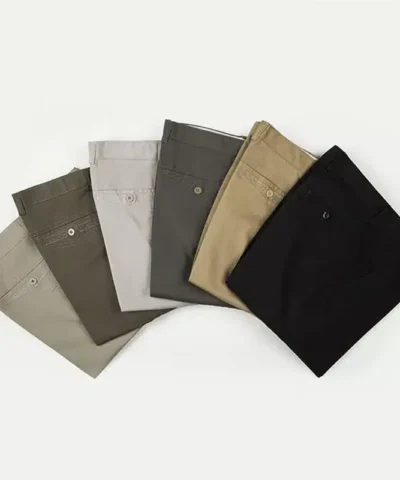 Men's Classic Fit Stretch Cotton Dress Pants
