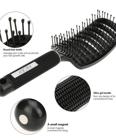 Hair Scalp Massage Comb Women Wet Curly Detangle Hair Comb