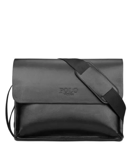 Men's Leather Set Business Messenger Bag