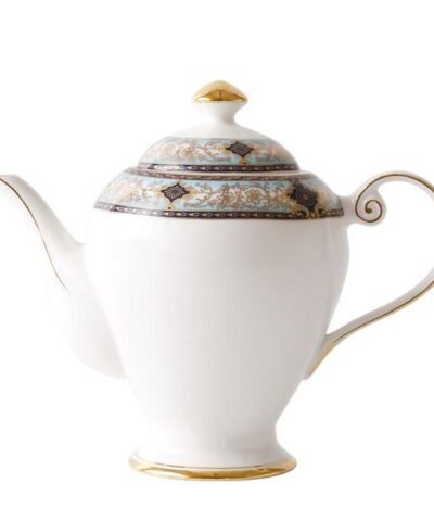 Bone China Cake Rack Double Layer Three-Layer Pottery Fruit Plate, teapot pot set